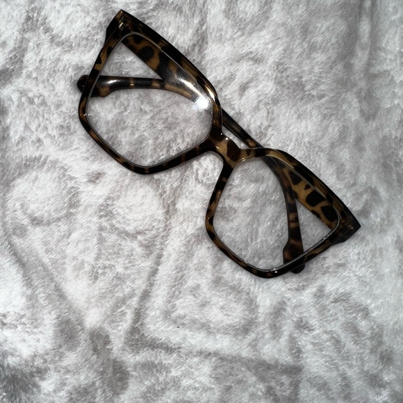 Leopard Print Blue Light Glasses - Picture 1 of 1